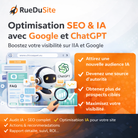 Module Optimisation Référencement SEO pour l’IA (ChatGPT, Google AI, Copilot, GEMINI…)