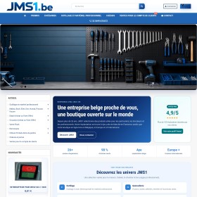 Création du site e-commerce JMS1.be