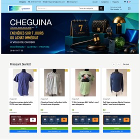 Création du site d’enchères e-commerce Cheguina.fr